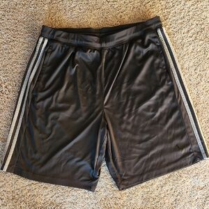 Adidas Men's Dark Gray Athletic Shorts